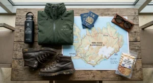 Essential gear and planning tools for an Iceland road trip