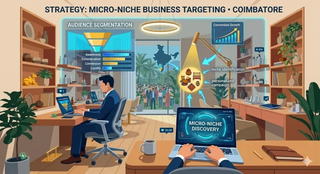 micro niche business strategy targeting specific audience for startups