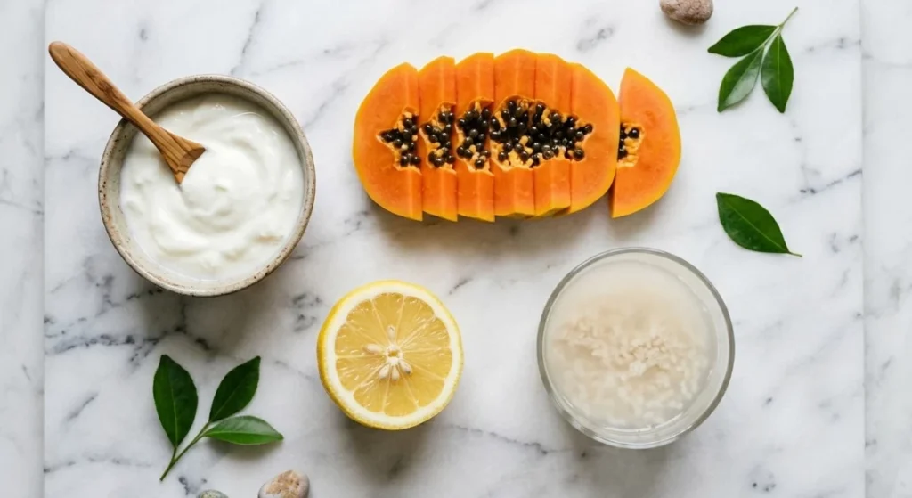Natural home remedies for glowing and even-toned skin.
