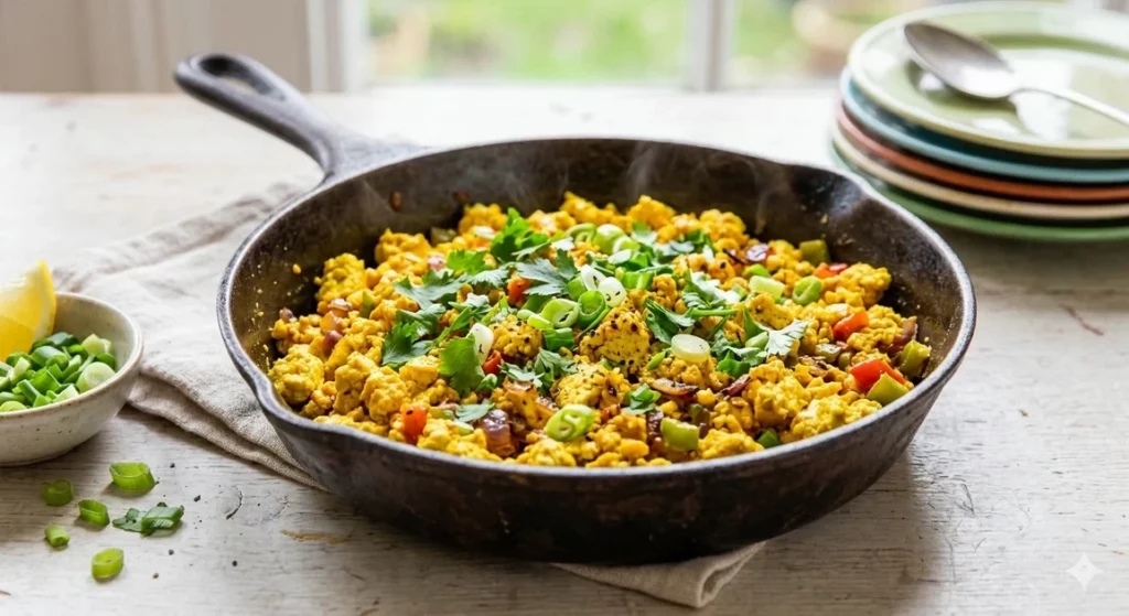 quick dinner recipes without onion garlic veg - sattvic paneer bhurji