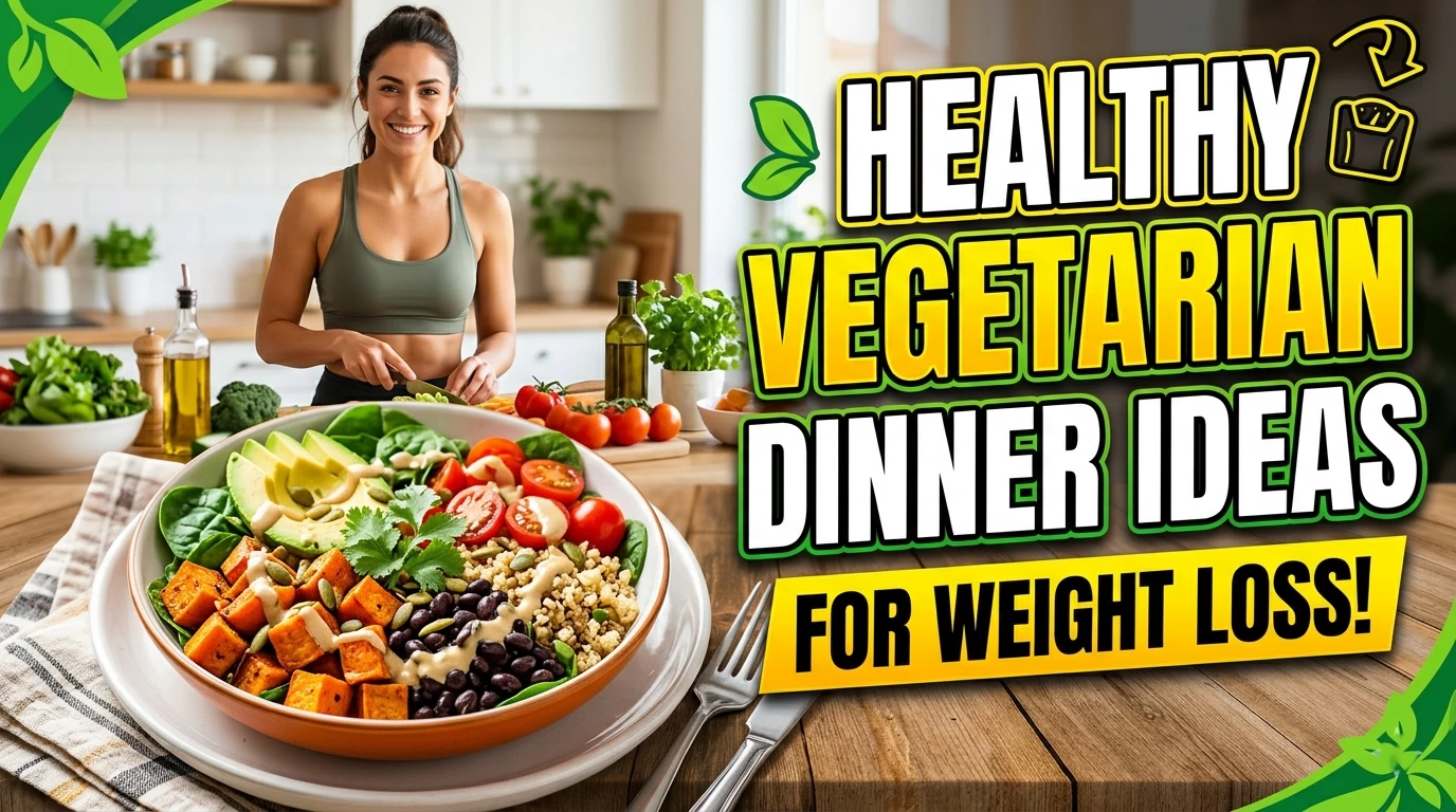 Healthy Vegetarian Dinner Ideas for Weight Loss (Easy Recipes 2026)