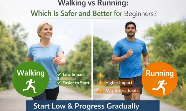 🚶‍♂️ Walking vs Running: Which Is Safer and Better for Beginners?