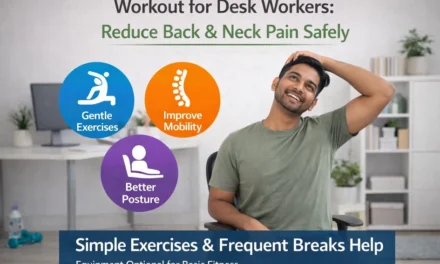 💻 Workout for Desk Workers: Reduce Back & Neck Pain Safely