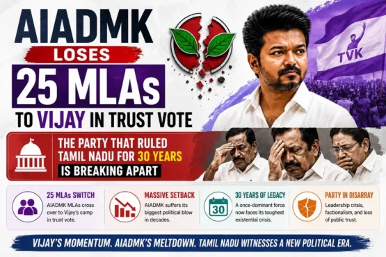 AIADMK MLAs support Vijay trust vote