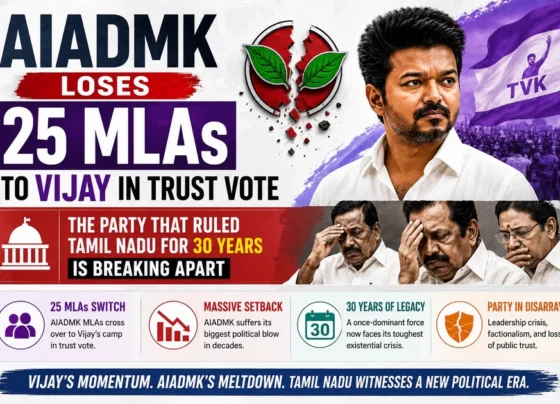 AIADMK MLAs support Vijay trust vote