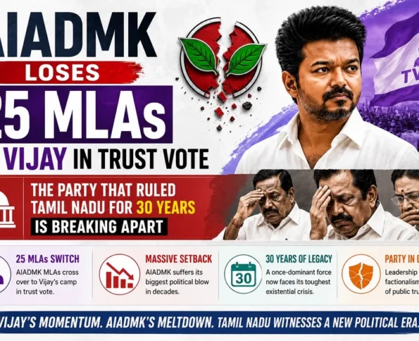 AIADMK MLAs support Vijay trust vote