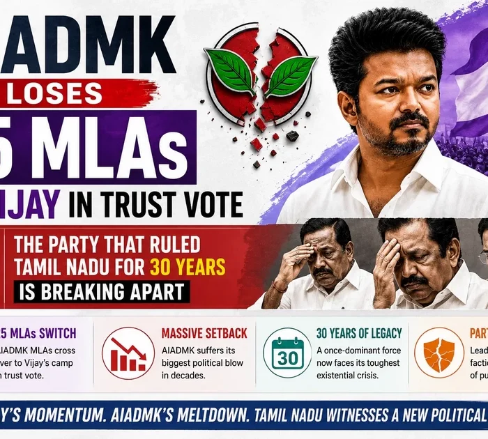 AIADMK MLAs support Vijay trust vote