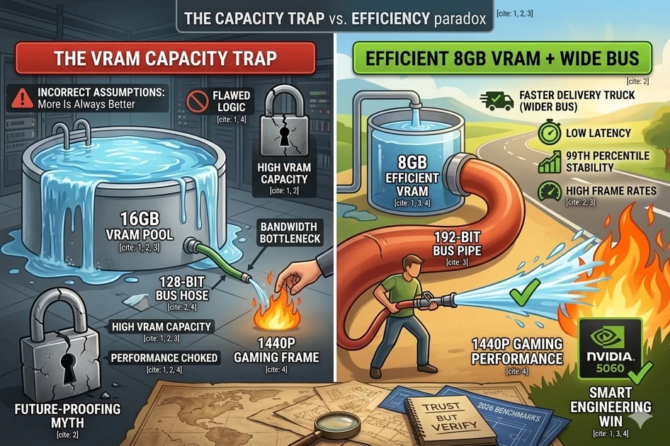 The “Capacity Trap”: Why Your 16GB GPU Might Be Slower Than an 8GB Card