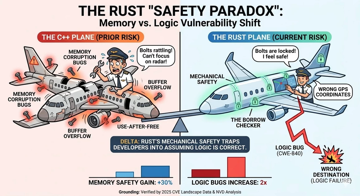 The “Safety Paradox”: Why Rust’s Success is Creating a New Kind of Risk
