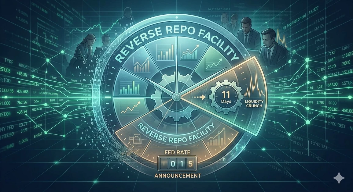 Forget the Fed’s press conference — the RRP balance is the only number that matters. It has called the last 3 liquidity crunches with 11-day precision.