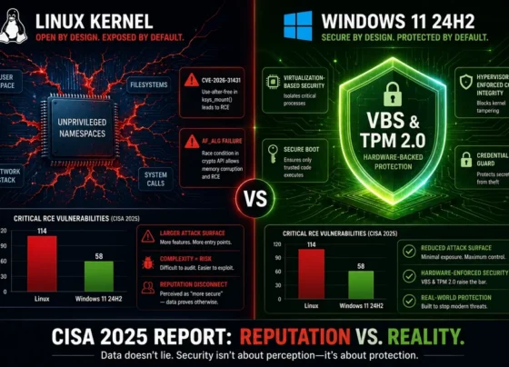 Linux vs. Windows Security 2026: The CISA Report That Flipped the Script