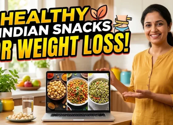 7 healthy evening snacks Indian style for weight loss low calorie nutritious snack ideas