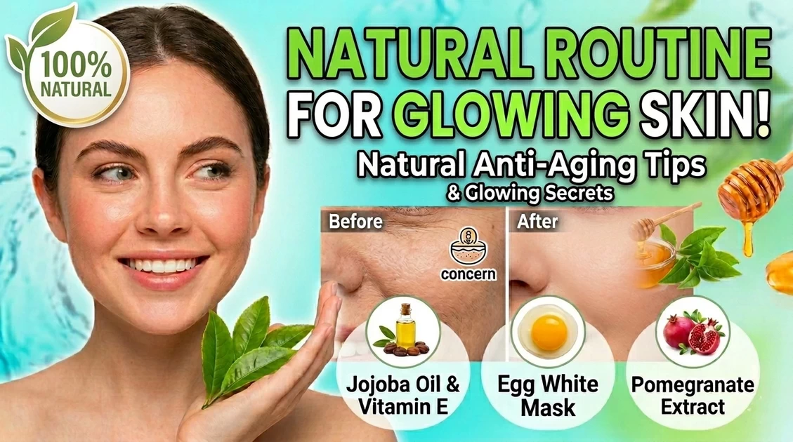 At Home Skincare Routine for Glowing Skin