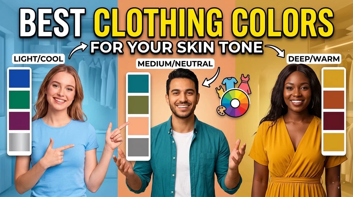 Best Clothing Colors for Your Skin Tone (2026 Style Guide)