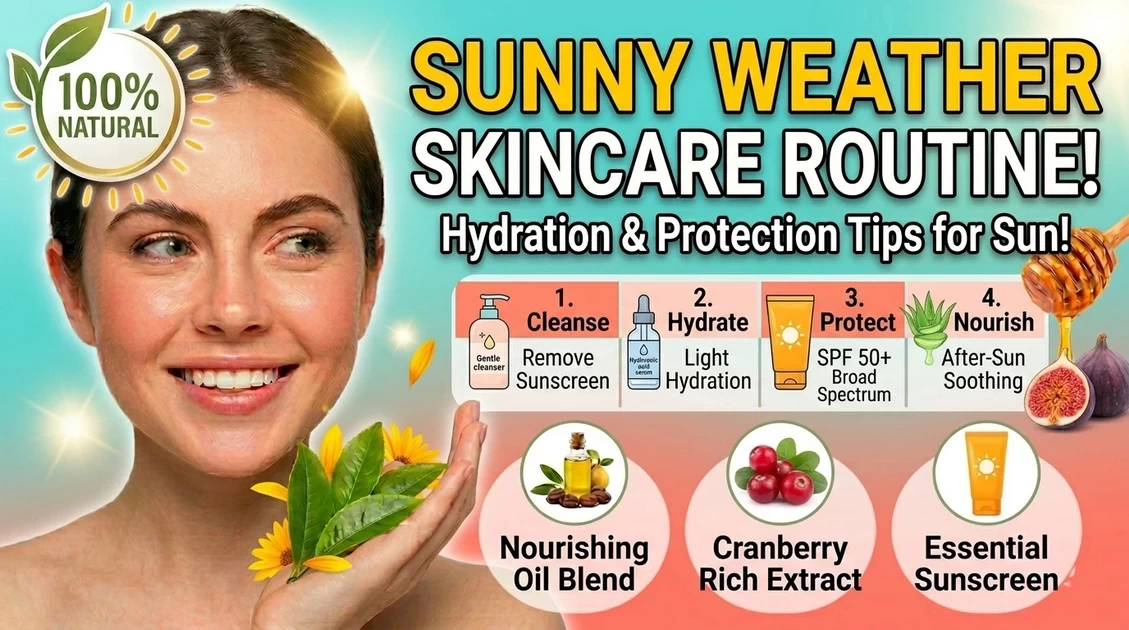 Best Skincare Routine for Sunny Weather