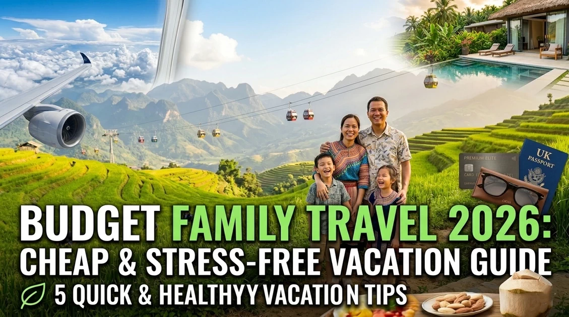 Budget Family Travel 2026: Cheap & Stress-Free Vacation Guide for Families