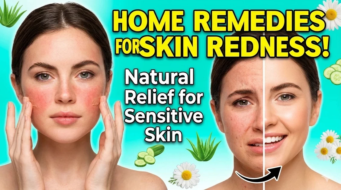 Home Remedies for Skin Redness: Natural Relief for Sensitive Skin