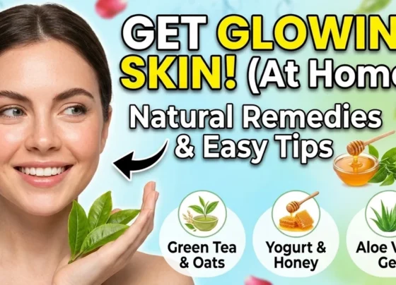 natural home remedies for glowing skin using simple ingredients for radiant and healthy complexion