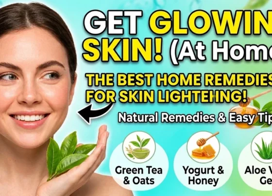 natural home remedies for brighter glowing skin using gentle ingredients for even skin tone and healthy complexion